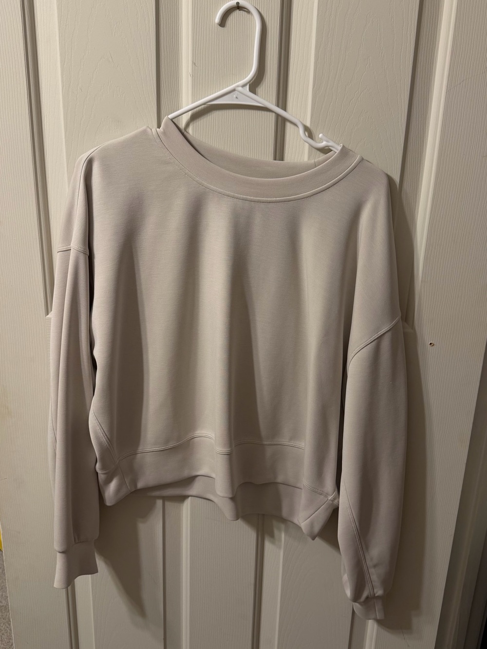 Lululemon Softstreme Crewneck Pullover – Bone - Picture 2 of 6